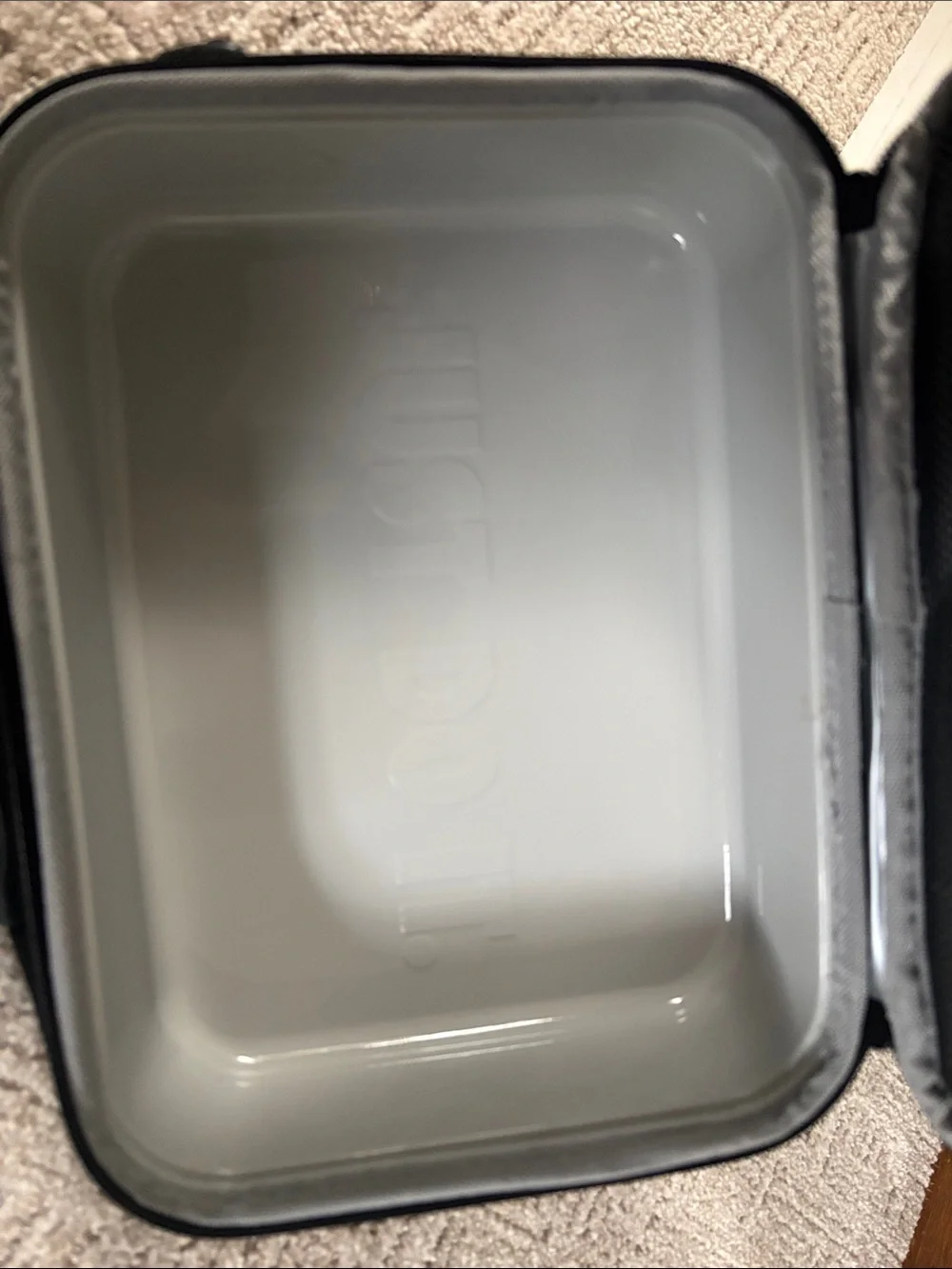 Nike Black Lunch Bag with Silver Logo